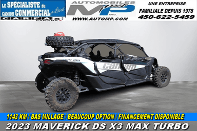 CAN-AM Maverick Max 1000 X3 DS Turbo DPS Gray 2023 - Thumbnail 1