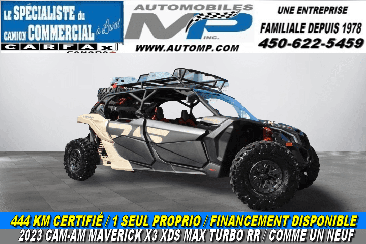 CAN-AM Maverick Max 1000 X3 X ds Turbo RR DPS* 2023 - Image 1