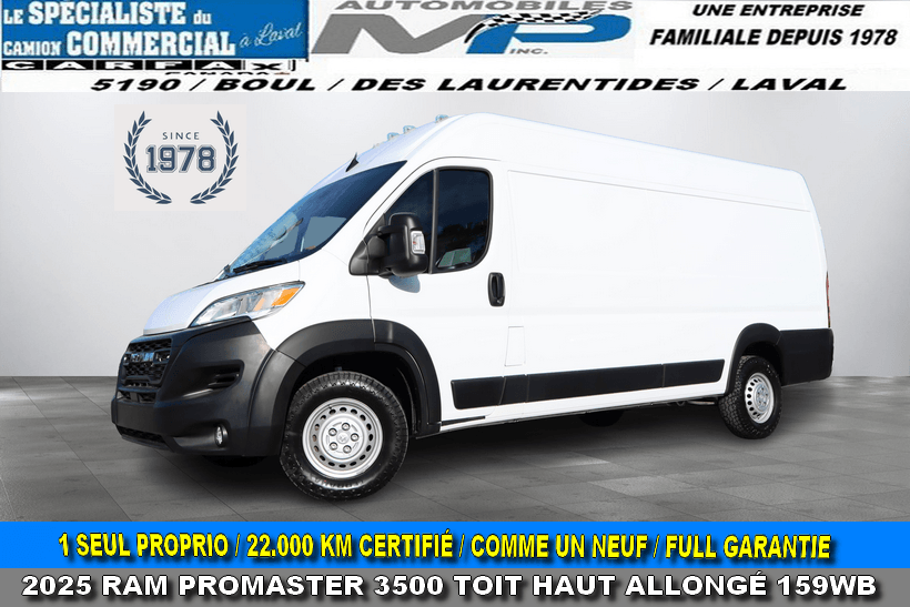 Ram ProMaster Cargo Van 2025 - Thumbnail 1