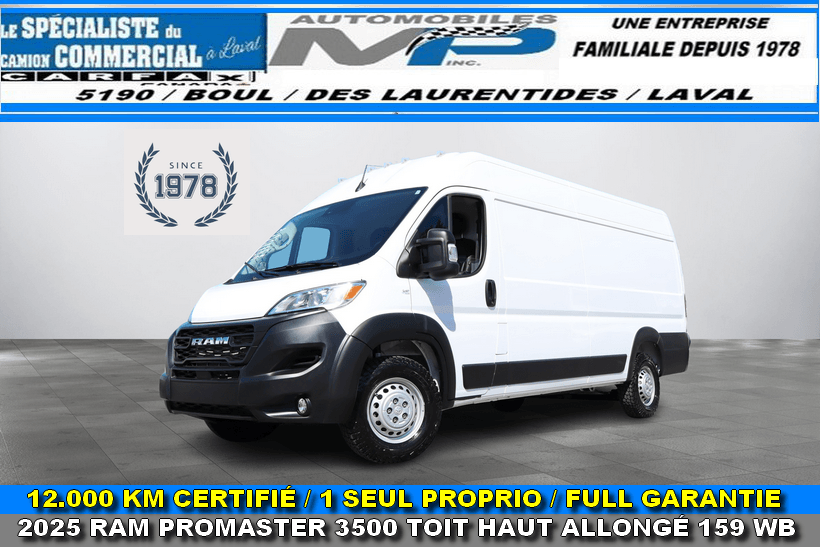 Ram ProMaster Cargo Van 2025 - Image 1